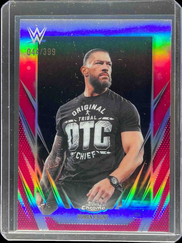 2026 Topps Chrome WWE #18 Magenta Refractor /399