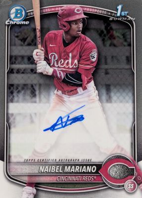 2025 Bowman #CPA-NM Chrome Prospect Auto (1st)