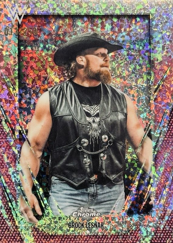 2026 Topps Chrome WWE #168 Pink Mini Diamond Refractor /250
