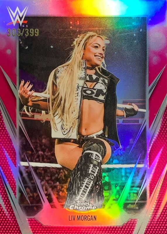 2026 Topps Chrome WWE #17 Magenta Refractor /399