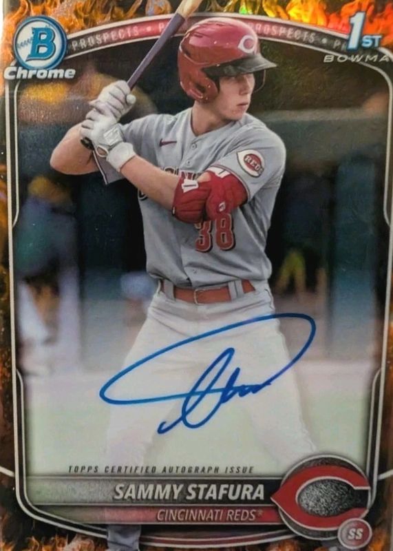 2025 Bowman #CPA-SS Chrome Prospect Auto - FireFractor /3 (1st)