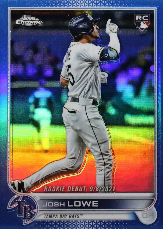 2022 Topps Chrome Update #USC155 Rookie Debut - Blue Refractor /199
