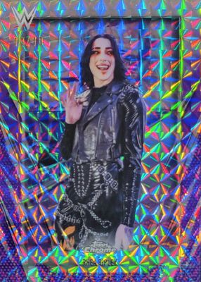 2026 Topps Chrome WWE #20 Purple Geometric Refractor /10