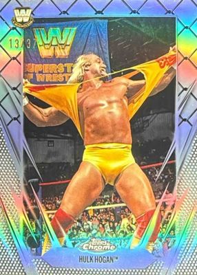 2026 Topps Chrome WWE #25 Steel Cage Refractor /37