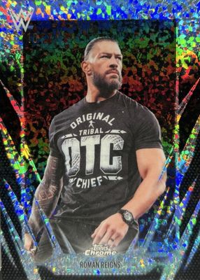 2026 Topps Chrome WWE #18 Black Mini Diamond Refractor /10
