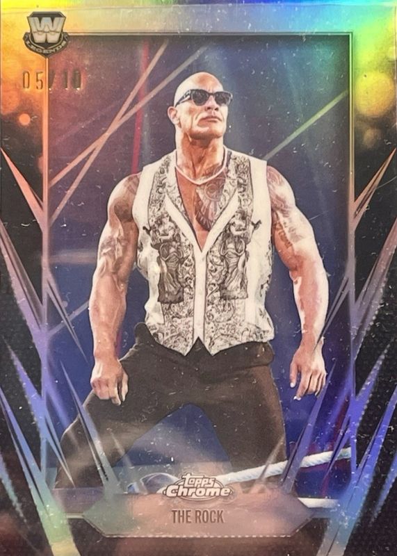 2026 Topps Chrome WWE #1 Black Refractor /10