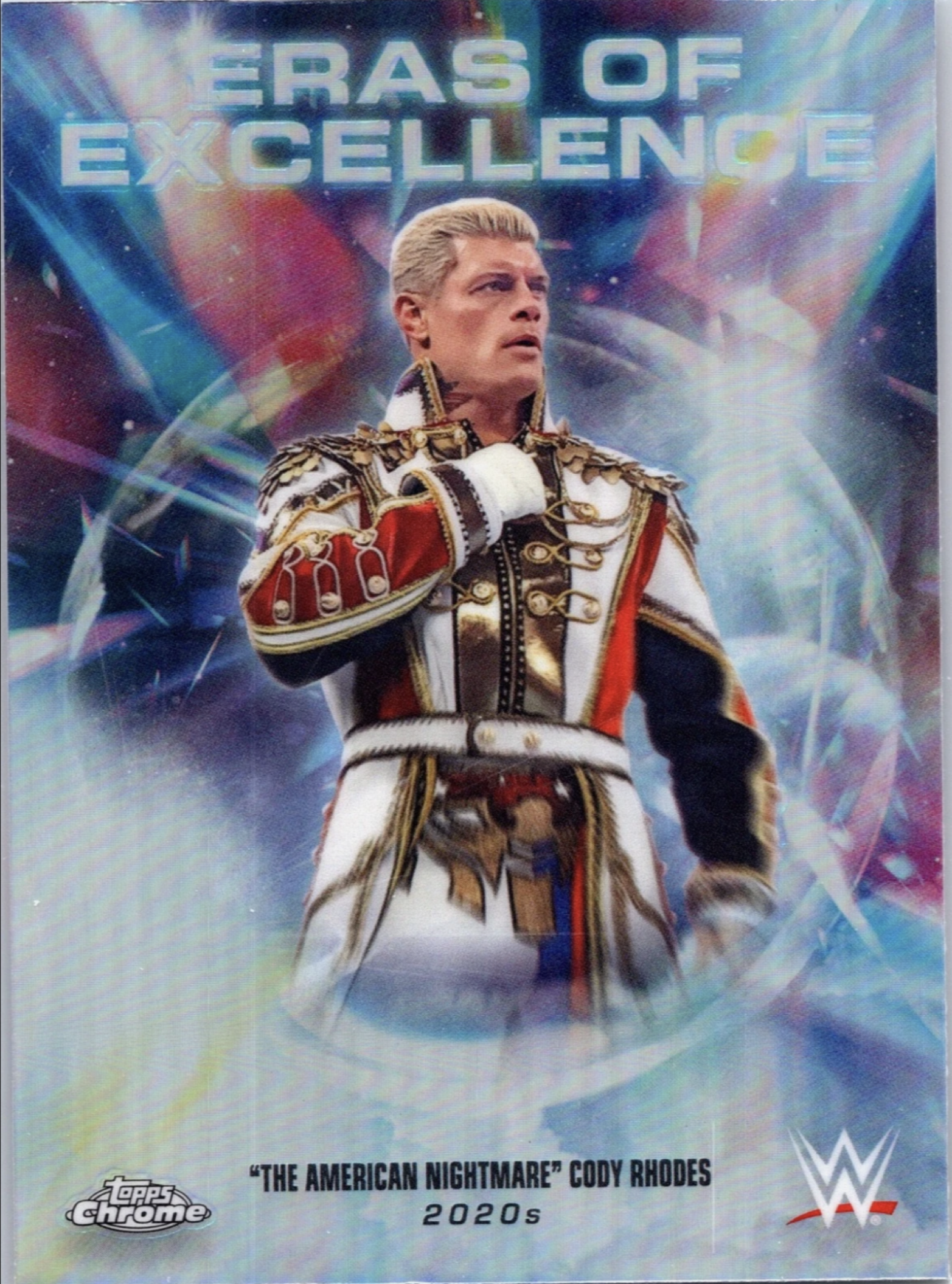 Cody Rhodes 2026 Topps Chrome WWE #ERA-9 Eras of Excellence - Refractor ...