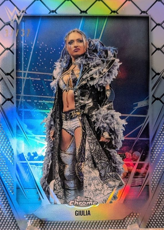 2026 Topps Chrome WWE #169 Steel Cage Refractor /37