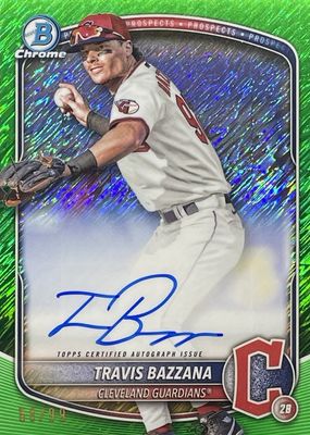 topps Chrome bowman Draft トラビスバザーナ 直筆サイン Travis Bazzana 2024 Bowman Draft #CPA-TB Chrome DP Auto