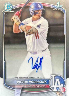 2025 Bowman #CPA-VR Chrome Prospect Auto (1st)