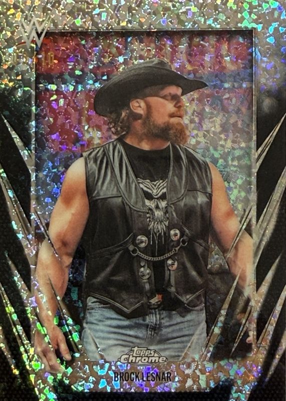 2026 Topps Chrome WWE #168 Black Mini Diamond Refractor /10