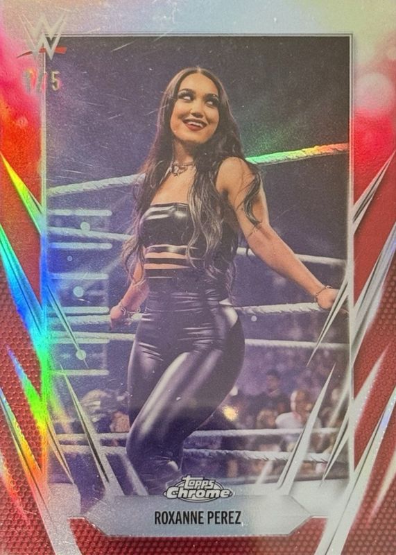 2026 Topps Chrome WWE #65 Red Refractor /5