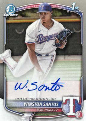 2025 Bowman #CPA-WS Chrome Prospect Auto (1st)