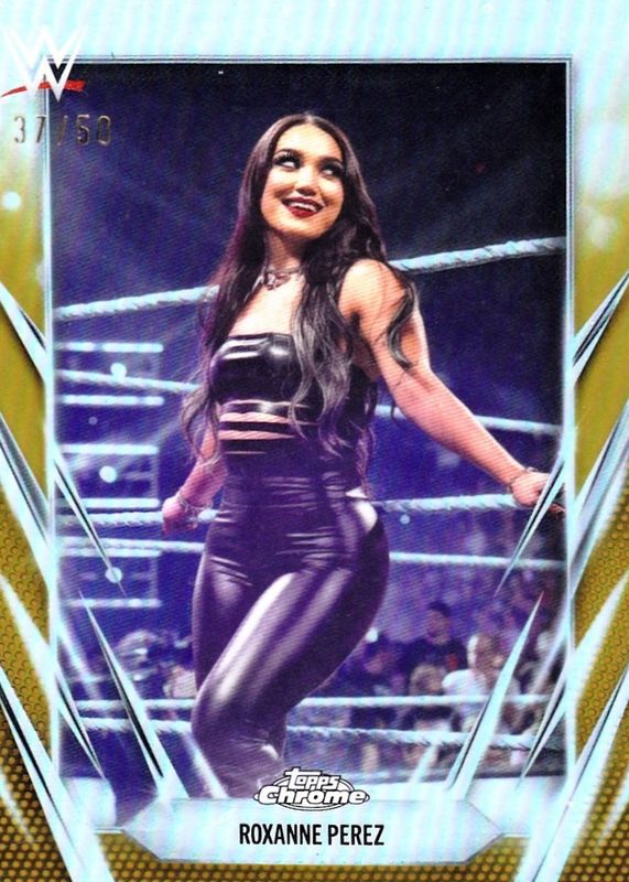 2026 Topps Chrome WWE #65 Gold Refractor /50