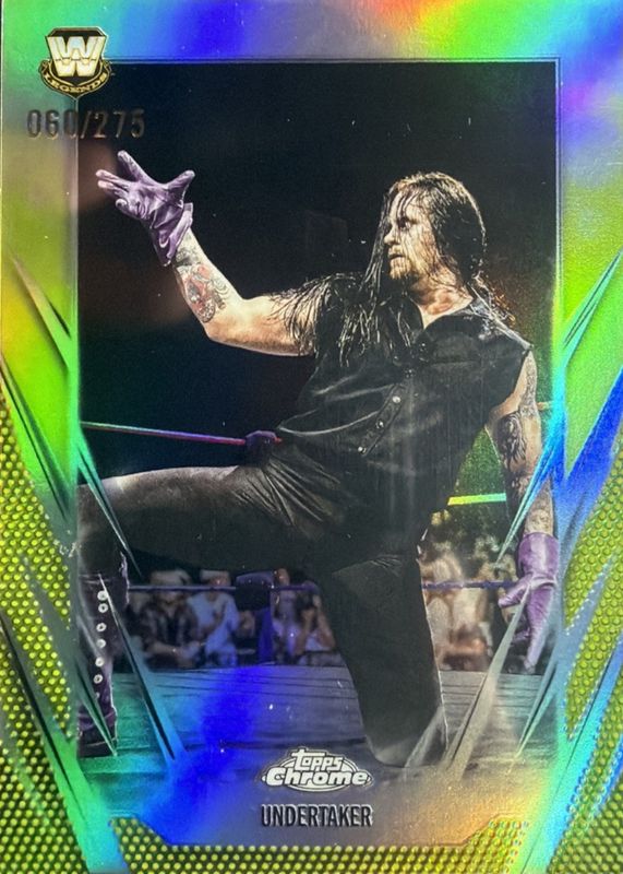2026 Topps Chrome WWE #3 Yellow Refractor /275