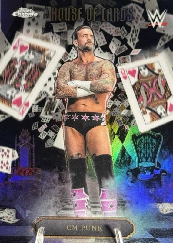 2026 Topps Chrome WWE #HOC-9 House of Cards /(SSP)