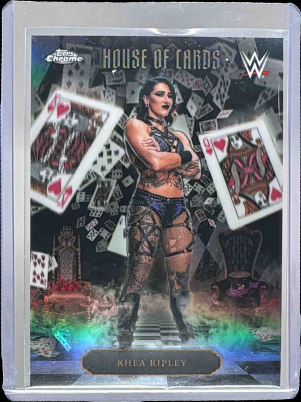 2026 Topps Chrome WWE #HOC-12 House of Cards /(SSP)