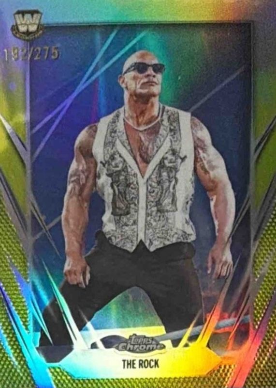 2026 Topps Chrome WWE #1 Yellow Refractor /275