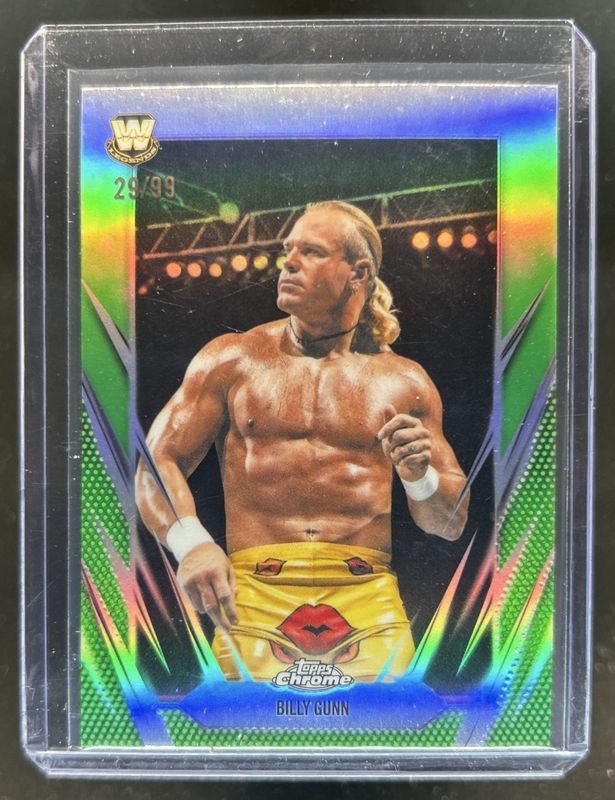 2026 Topps Chrome WWE #22 Green Refractor /99