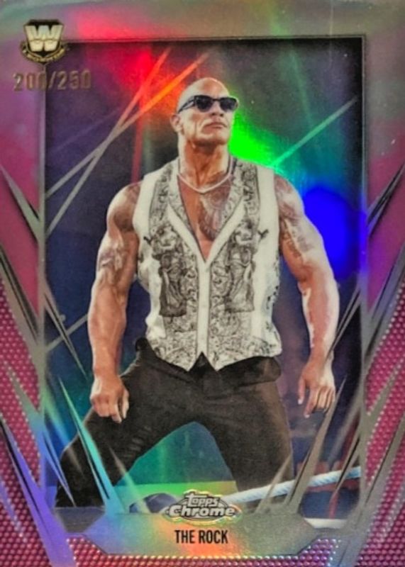 2026 Topps Chrome WWE #1 Pink Refractor /250