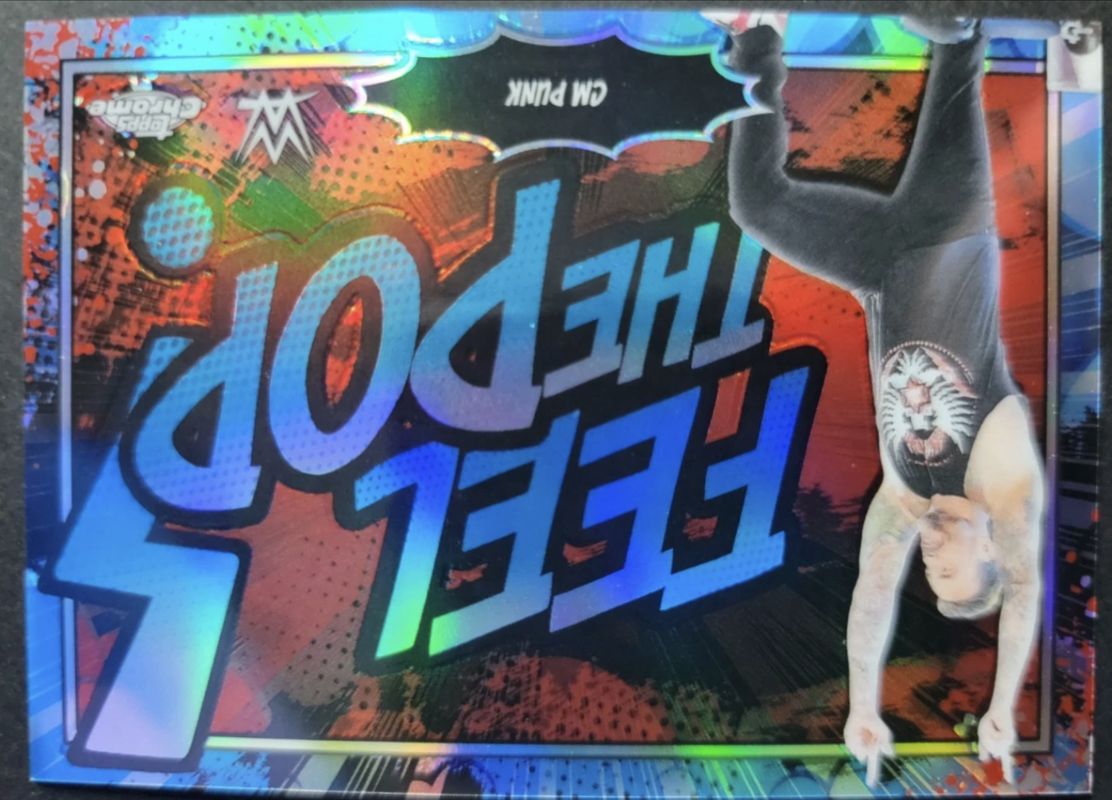 2026 Topps Chrome WWE #FTP-CM Feel the Pop /(SSP)