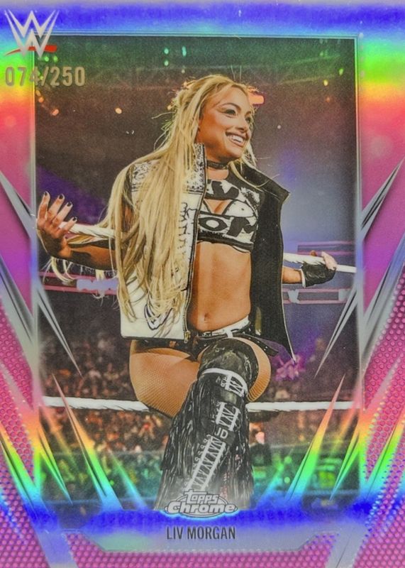 2026 Topps Chrome WWE #17 Pink Refractor /250