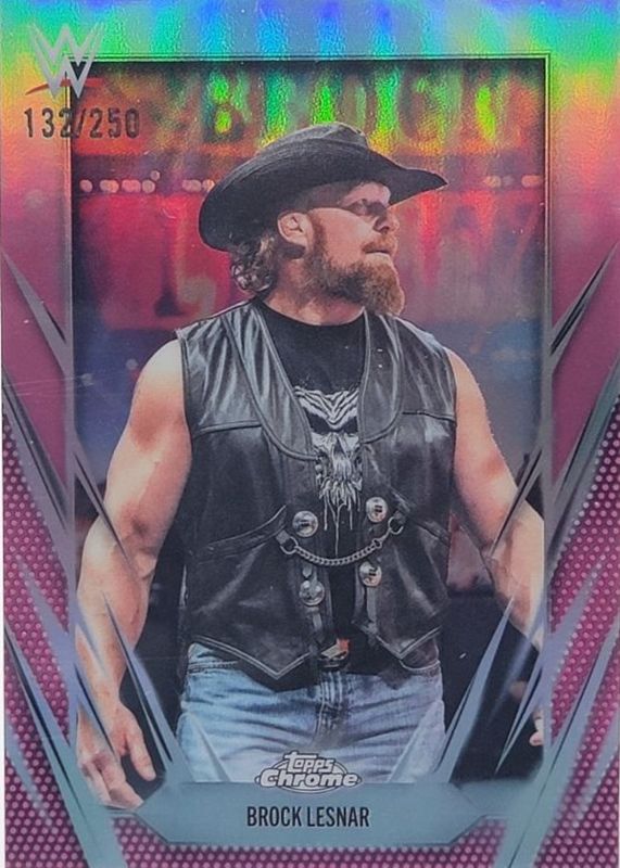 2026 Topps Chrome WWE #168 Pink Refractor /250