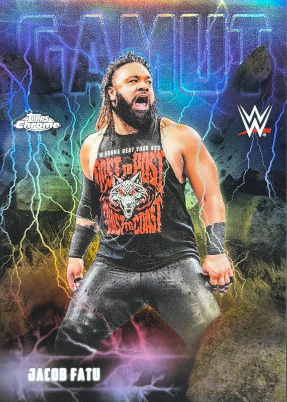 2026 Topps Chrome WWE #GAM-10 Gamut /(SSP)
