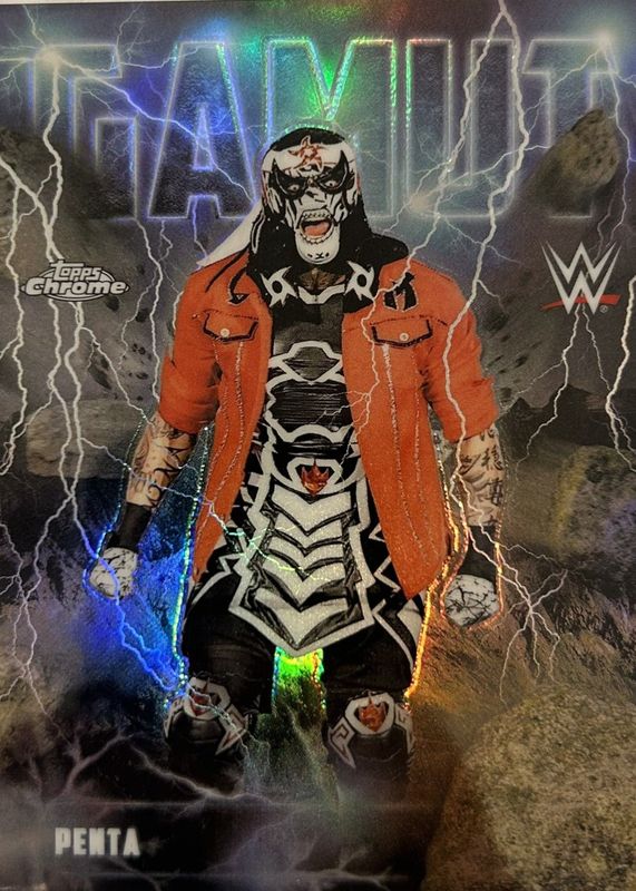 2026 Topps Chrome WWE #GAM-15 Gamut /(SSP)