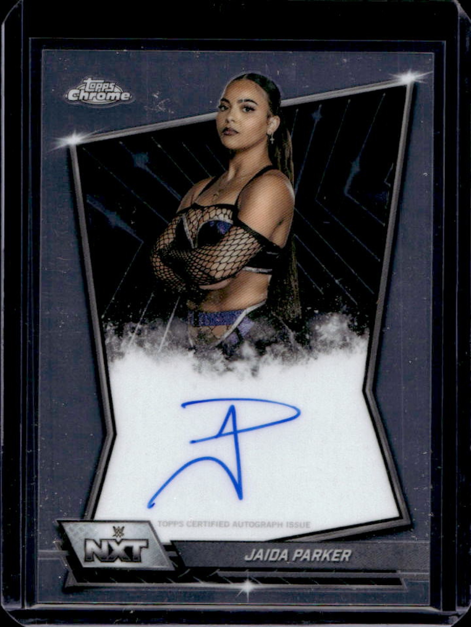 Jaida Parker 2026 Topps Chrome WWE #NXT-JAI NXT Autographs Price Guide ...