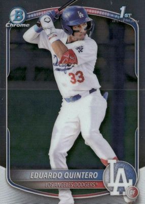 2025 Bowman #BCP-115 Chrome Prospects (1st)