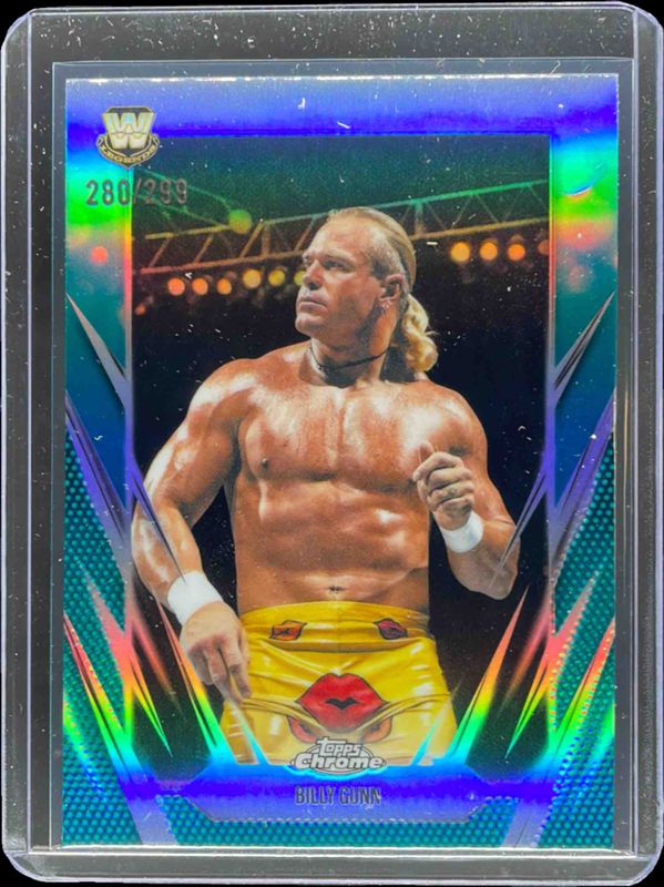 2026 Topps Chrome WWE #22 Teal Refractor /299