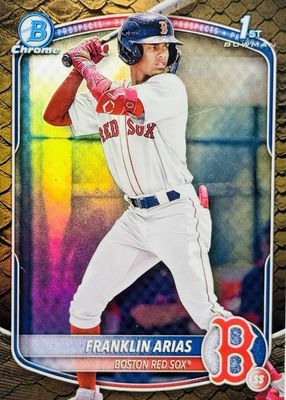 2025 Bowman #BCP-67 Chrome Prospects - Reptilian Refractor (1st)
