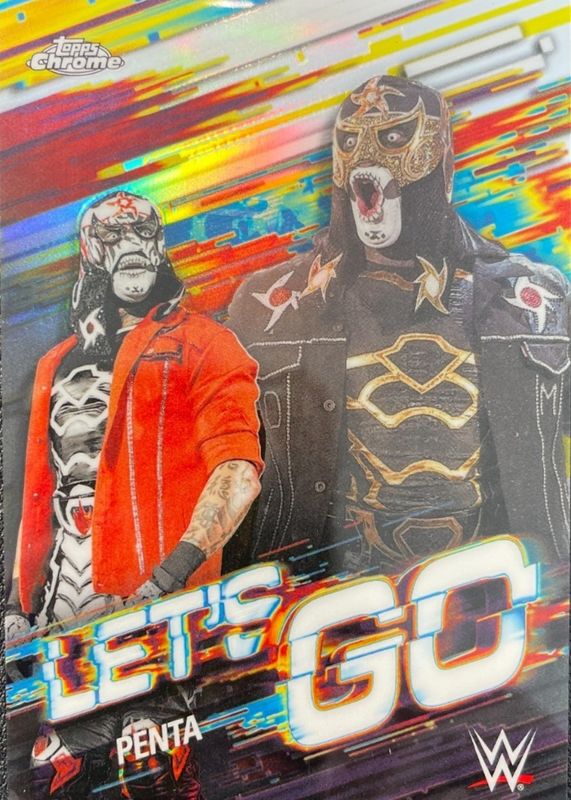 2026 Topps Chrome WWE #LG-5 Let's Go /(SSP)