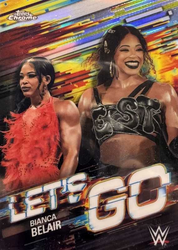 2026 Topps Chrome WWE #LG-4 Let's Go /(SSP)