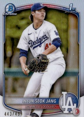 2025 Bowman #BCP-51 Chrome Prospects - Refractor /499 (1st)