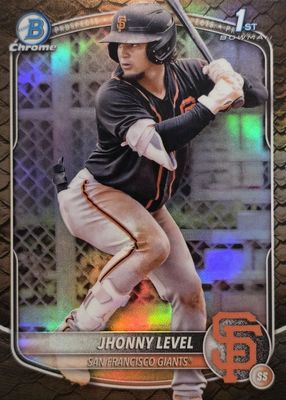 2025 Bowman #BCP-147 Chrome Prospects - Reptilian Refractor (1st)