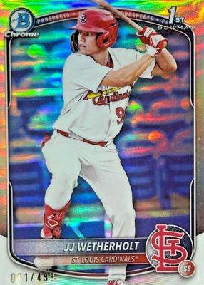 2025 Bowman #BCP-22 Chrome Prospects - Refractor /499 (1st)
