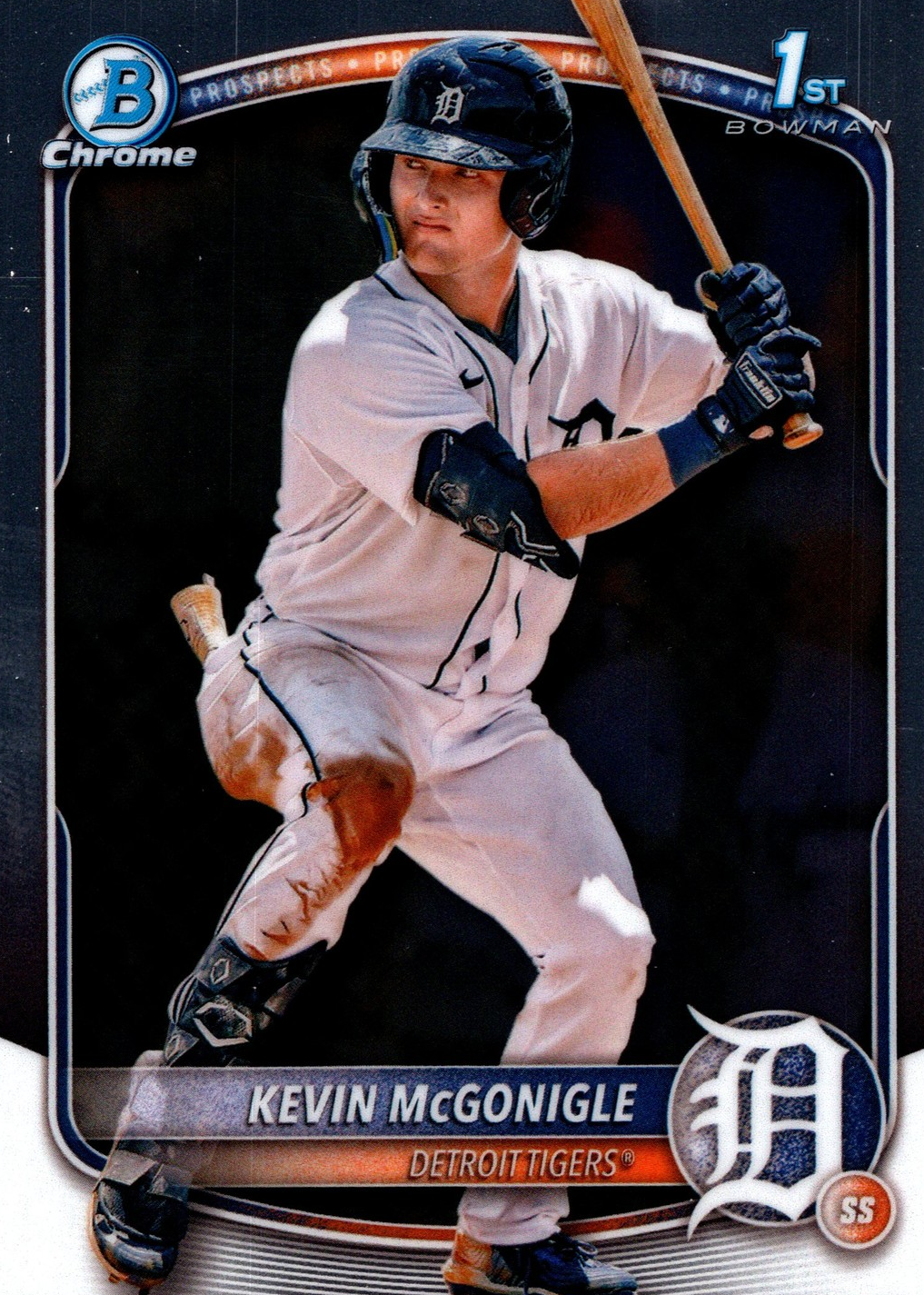 Kevin McGonigle 2025 Bowman #BCP-79 Chrome Prospects (1st)