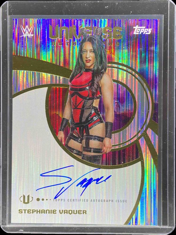 2025 Topps Universe WWE #UNA-SVR Universe Autographs
