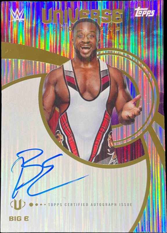 2025 Topps Universe WWE #UNA-BIG Universe Autographs