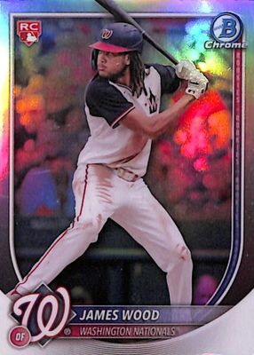 2025 Bowman #29 Red Rookie Logo Chrome