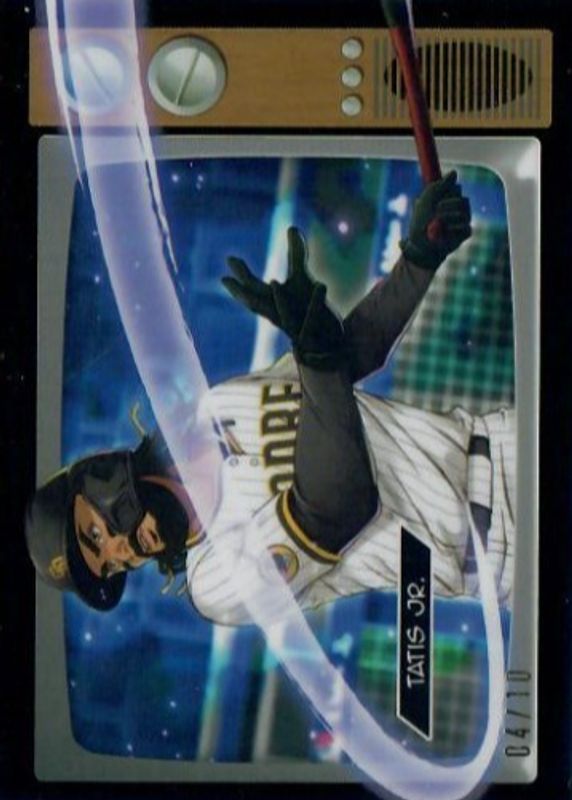 Fernando Tatis Jr. 2025 Bowman #BA-28 Anime - Black Refractor /10 RAW