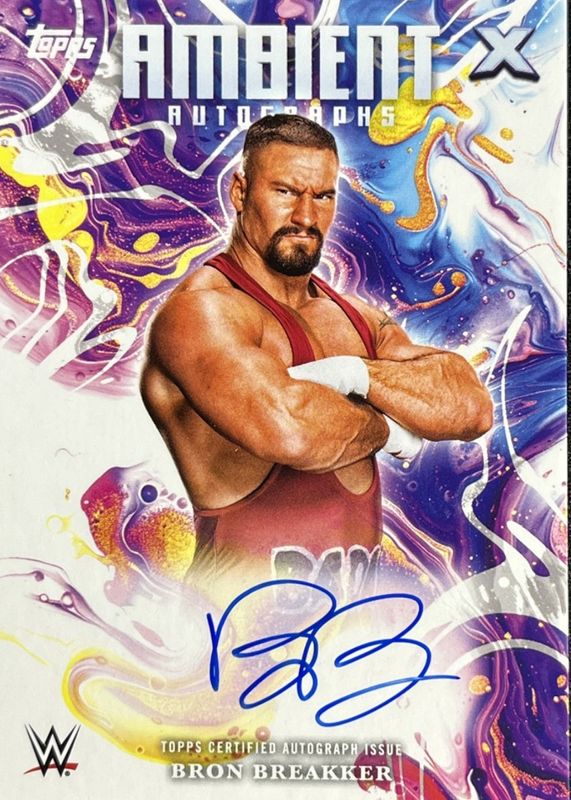 2025 Topps Exalted WWE #AMA-BBK Ambient Autographs
