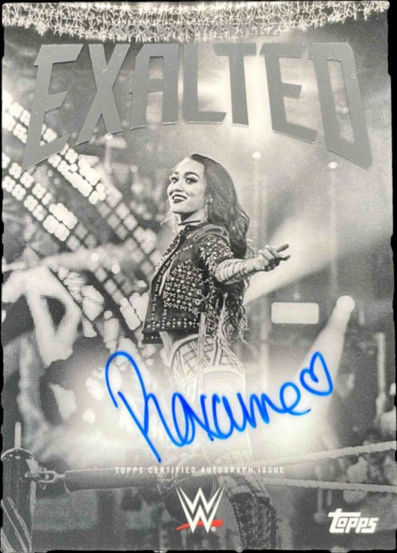2025 Topps Exalted WWE #BWS-RPZ Black & White Signatures