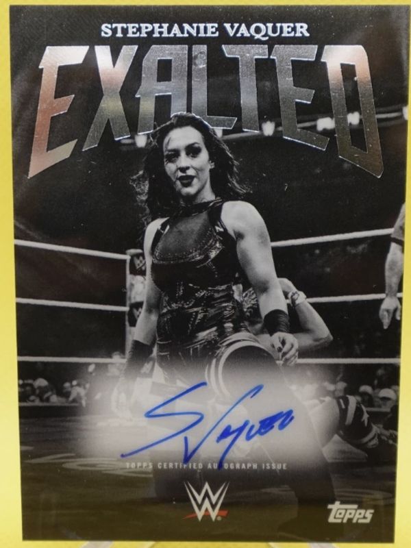 2025 Topps Exalted WWE #BWS-SVR Black & White Signatures