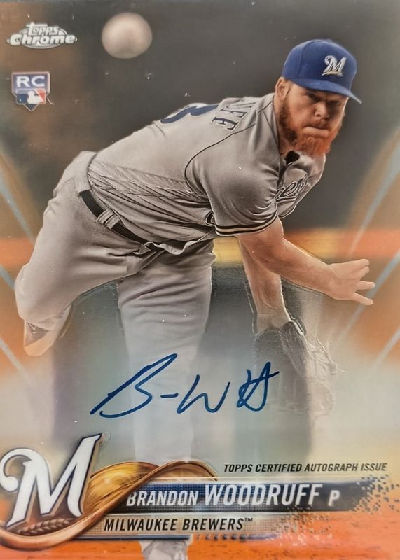 2018 Topps Chrome #RA-BW Rookie Auto - Orange Refractor /25