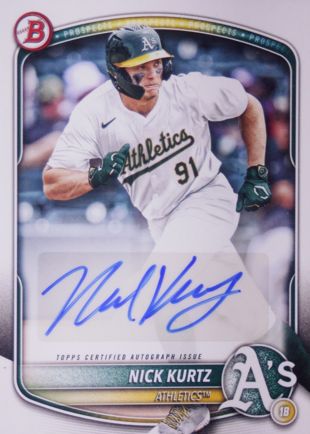 Nick Kurtz /99 Topps Pro Debut ニック・カーツ Nick Kurtz