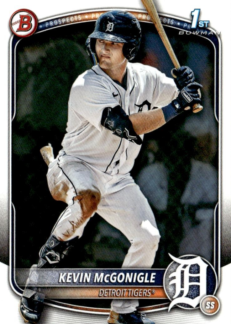 Kevin McGonigle 2025 Bowman #BP-79 Prospects (1st)