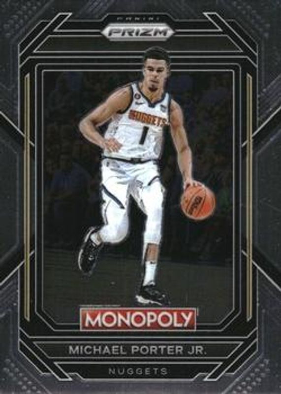 Michael Porter Jr. 2022 Prizm Monopoly #24 Base RAW